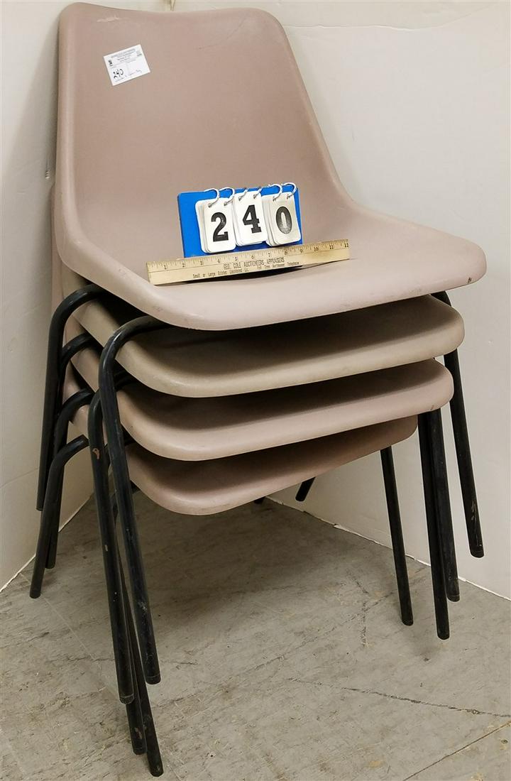 STACK 4 ROBIN DAY CHAIRS (1 of 1)