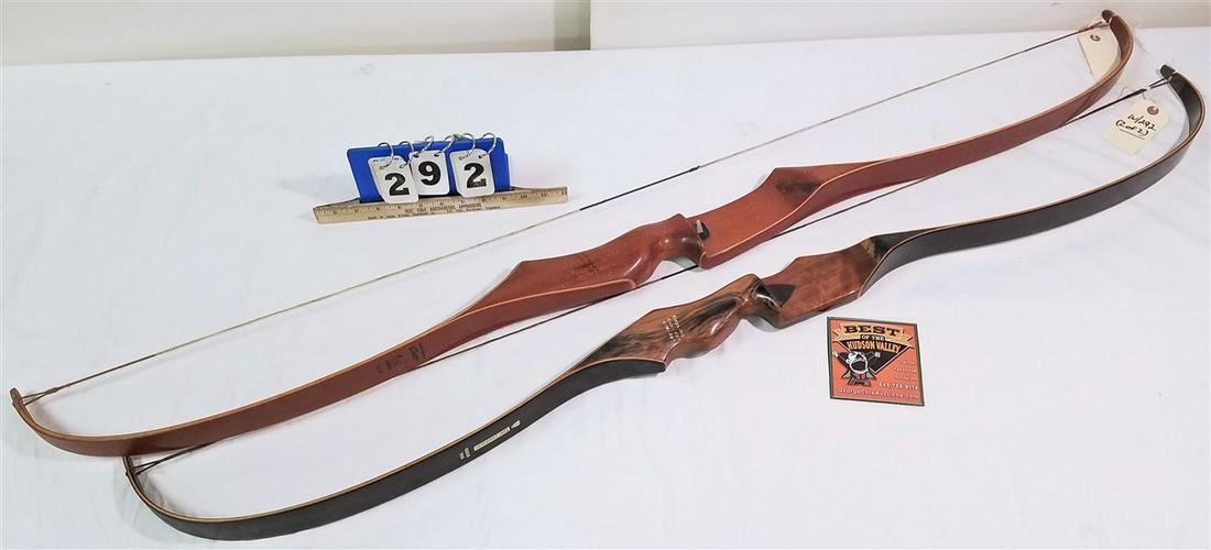 2 VINTAGE RESERVE BOWS, ROGUE 7058 #97326-313 58": 2 VINTAGE RESERVE BOWS, ROGUE 7058 #97326-313 58" 45#@28" + COLT 707-62 62" 50# @ 28"