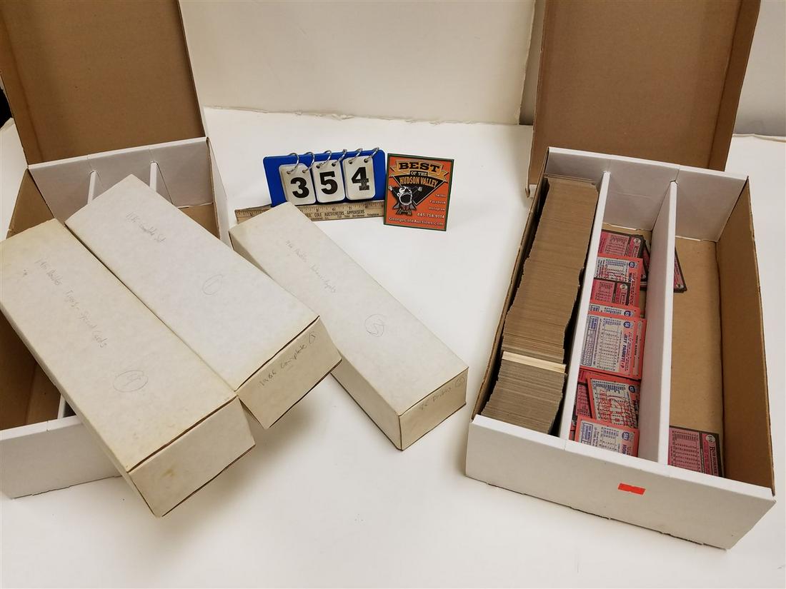 LOT 2 BOXS BASEBALL CARDS-86 DOUBLES INDIANS, ROYALS (1 of 4)