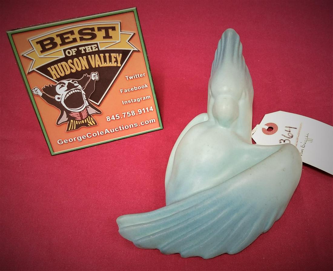 VON BRIGGLE PARROT WALL POCKET (1 of 2)