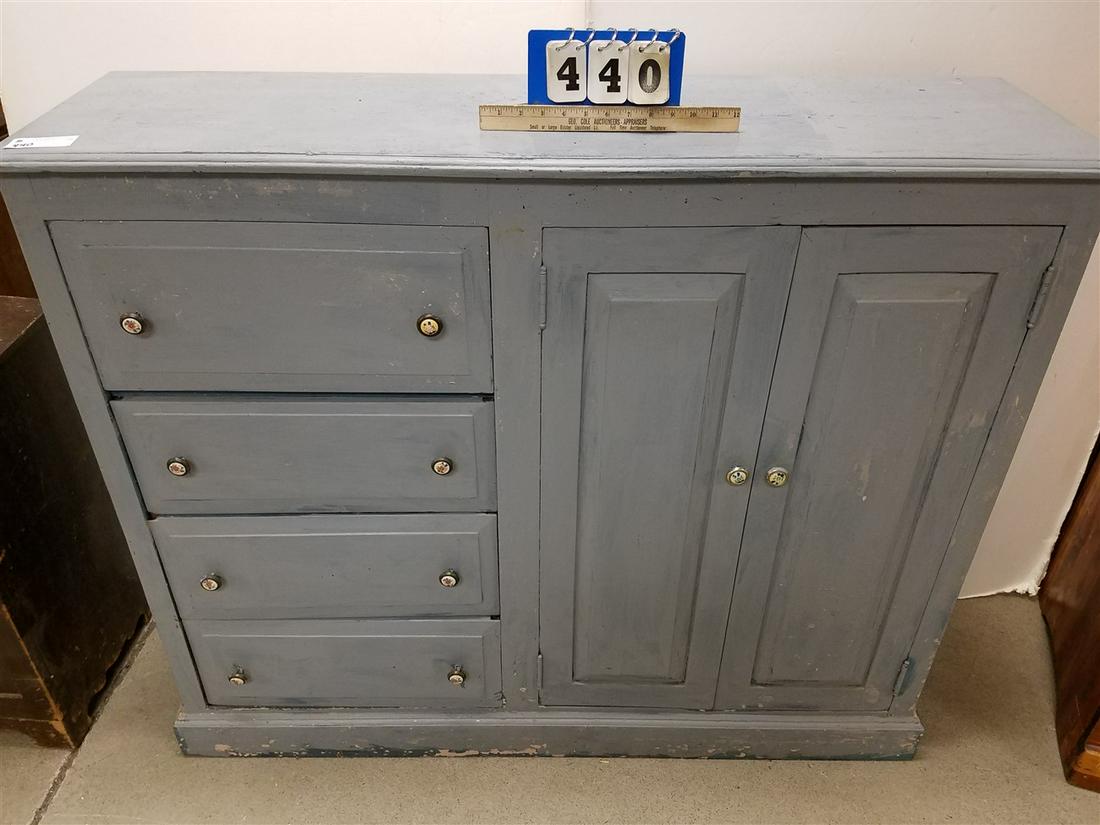 PTD. PINE CABINET E/ FALL FRONT DESK DRAWER (1 of 4)