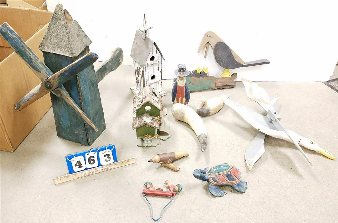 BX FOLK ART WHIRLYGIGS, ETC.: BX FOLK ART WHIRLYGIGS, ETC.