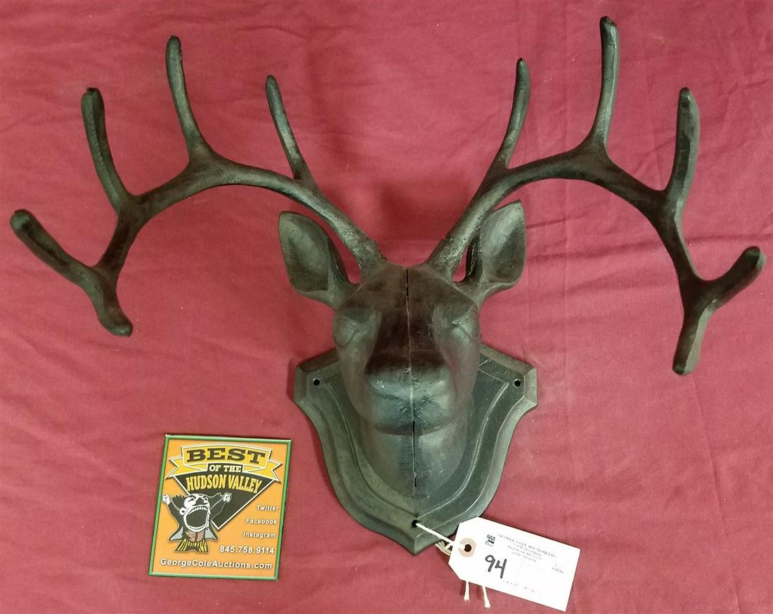CAST IRON DEER HEAD (1 of 1)