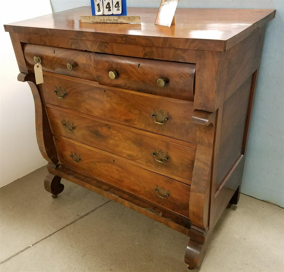 EMPIRE MAGH. 5 DRAWER CHEST 44.5" H 44.5"W X 22"D (1 of 3)