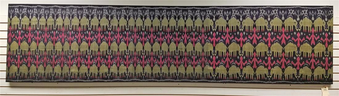 PR. FOLK ART FABRIC PANELS, THOS. CORNELL GALLERIES, (1 of 2)