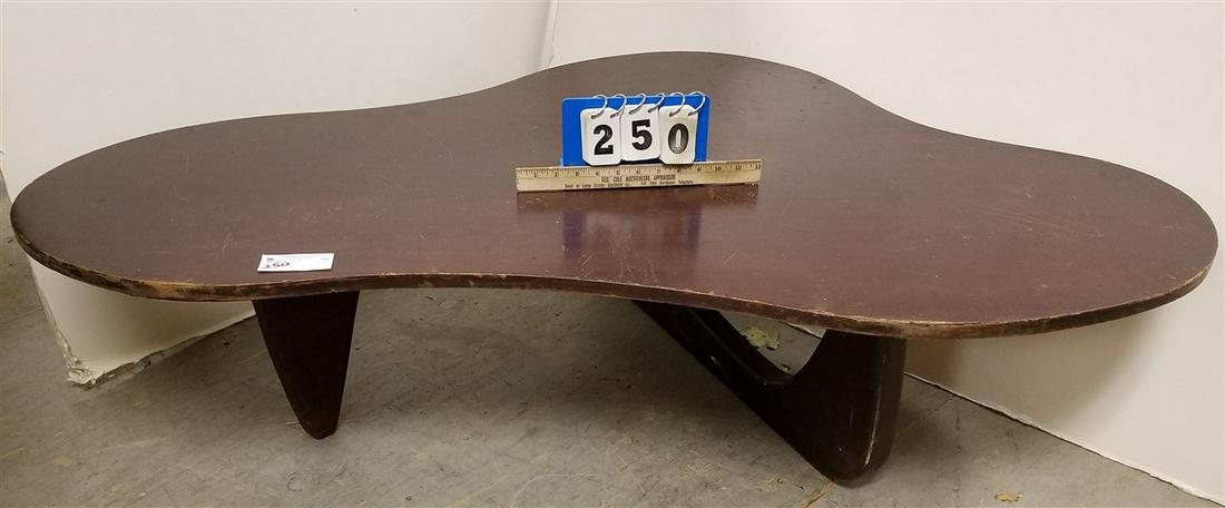 NOGUCHI STYLE 60'S FREE FORM COFFEE TABLE, FROM THE (1 of 2)