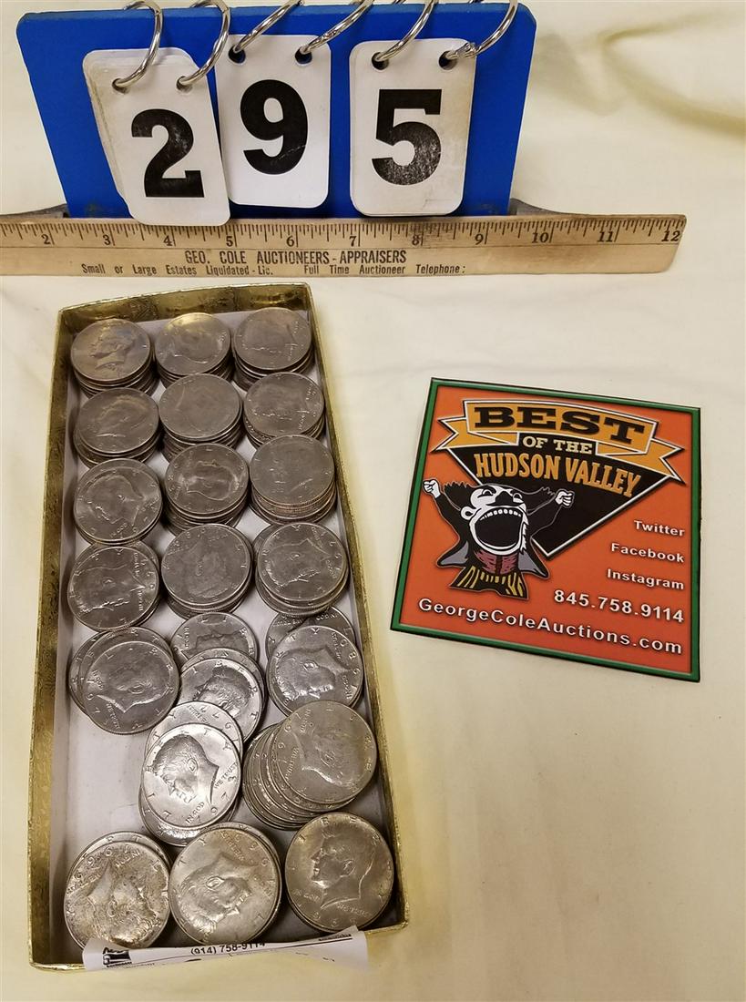 LOT 141 KENNEDY HALF $'S 34-65-69 (1 of 1)