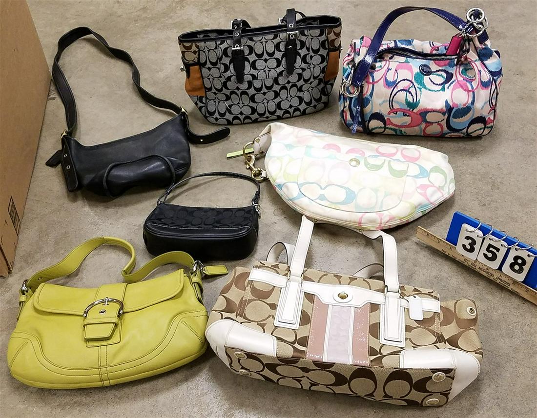 BOX 6 COACH PURSES (1 of 1)