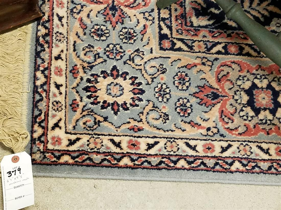 MACHINE MADE RUG, 6'7" X 9'5" (1 of 2)
