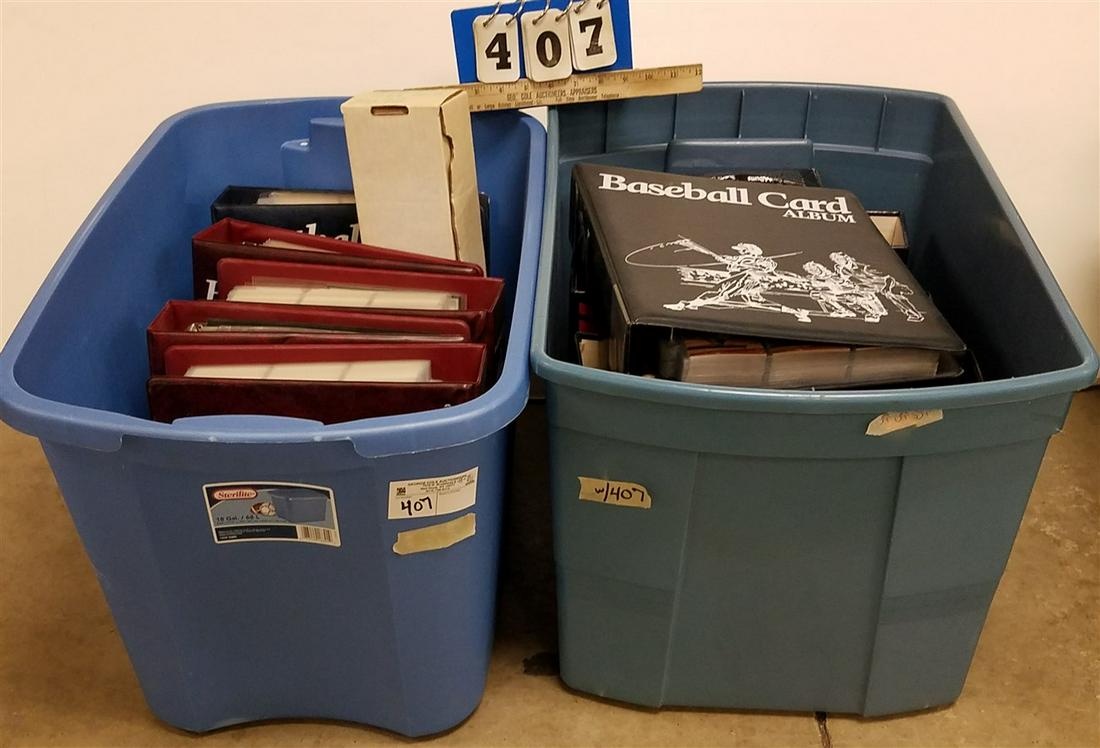 2 TUBS FOOTBALL + BASKETBALL CARDS (1 of 4)