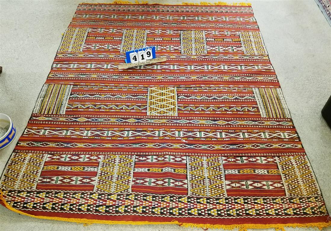 MOROCCAN RUG, 4'5" X 5'7" (1 of 1)