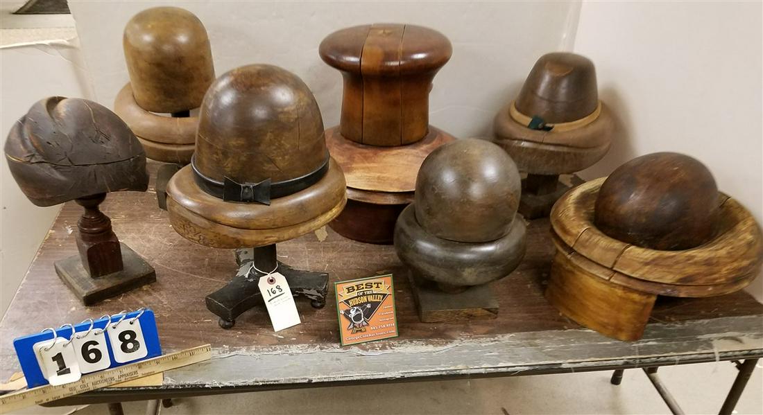 7 ANTIQUE EUROPEAN HAT MOLDS (1 of 4)