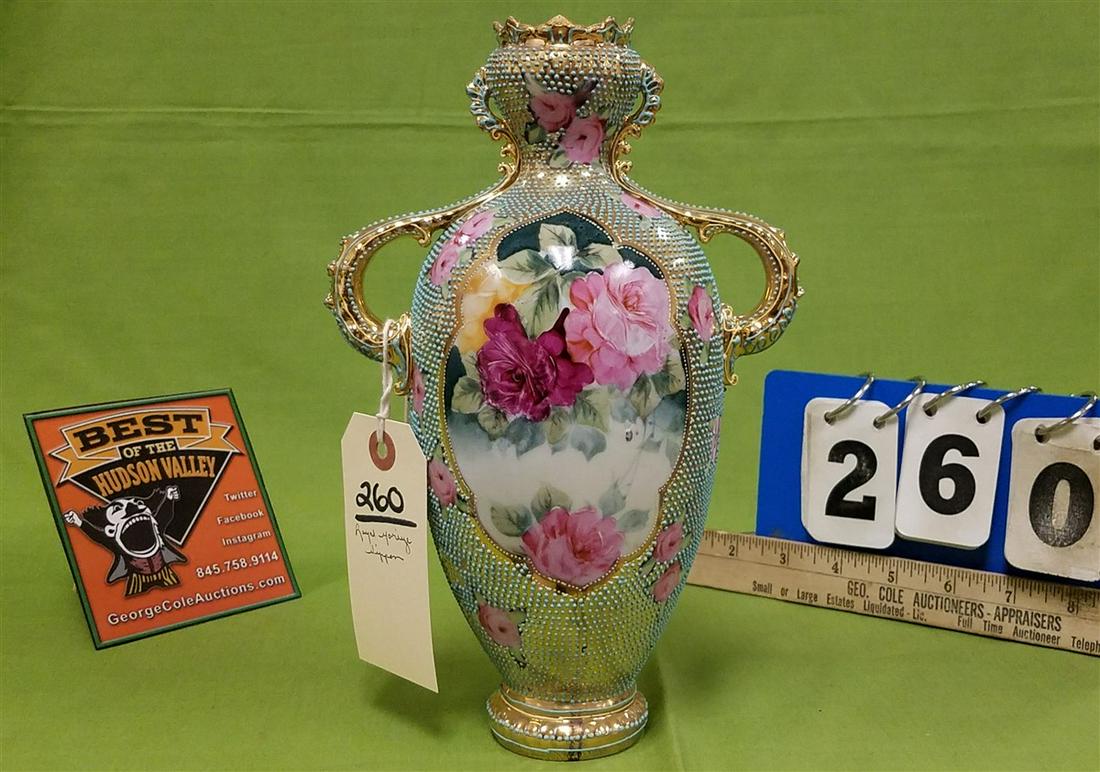 ROYAL MORIAGE NIPPON VASE, 10" (1 of 4)