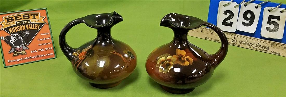 TRAY/ PR. LOUWELSA WELLER PITCHERS, 5.5" (1 of 3)