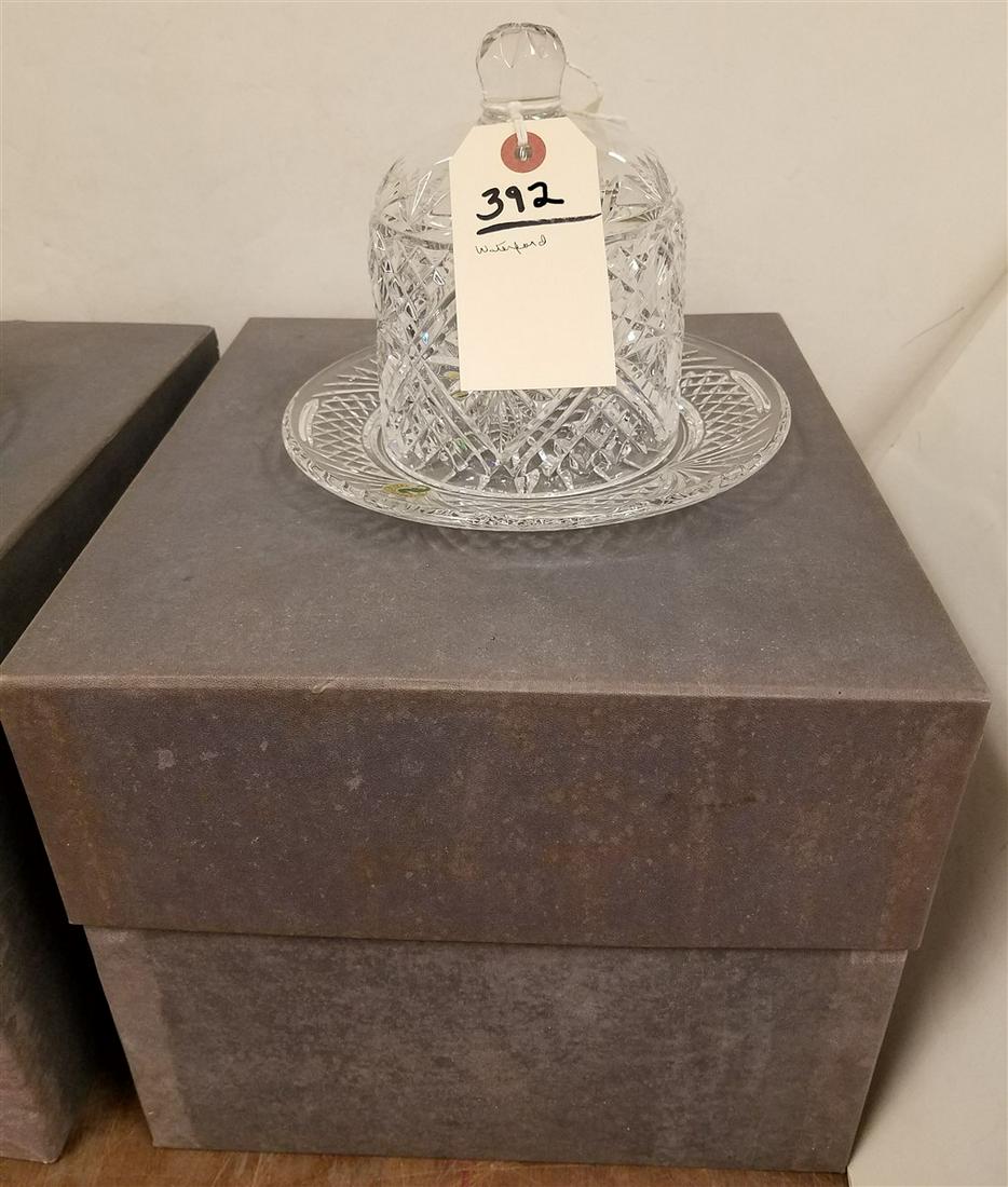 BX'D WATERFORD SAMUEL MILLER DESSERT DOME, 6"H X 8" (1 of 3)