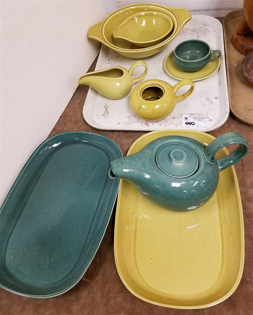 TRAY/ 8PC. RUSSEL WRIGHT (1 of 2)