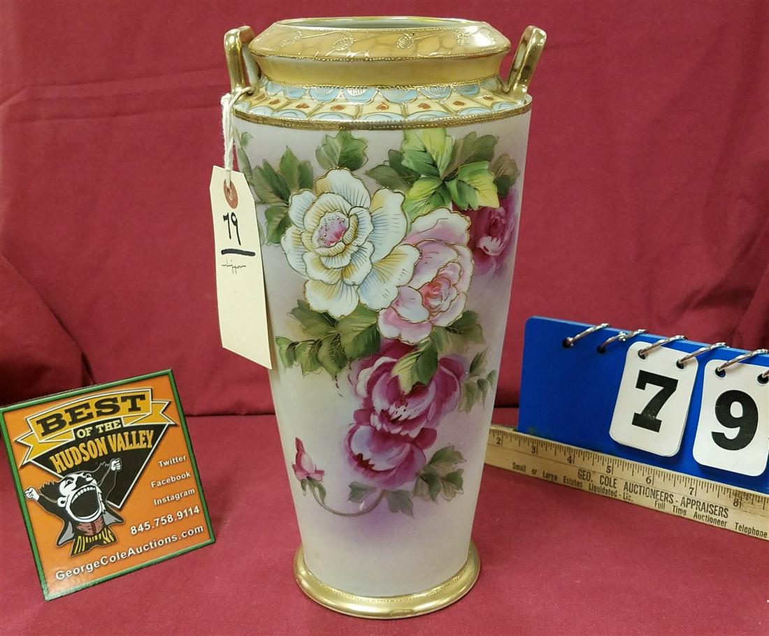 NIPPON VASE, 11.5" (1 of 5)