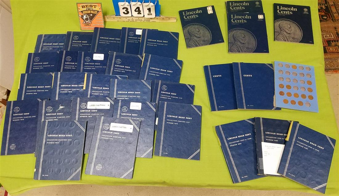 LOT 30 FOLDERS 1941+ WHEAT PENNIES-LOT UNCIRC. (1 of 19)