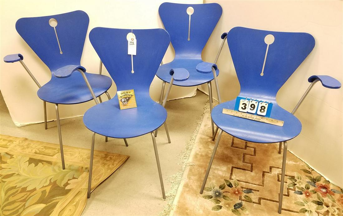 SET 4 GORDON INTERNATIONAL CHAIRS (1 of 1)