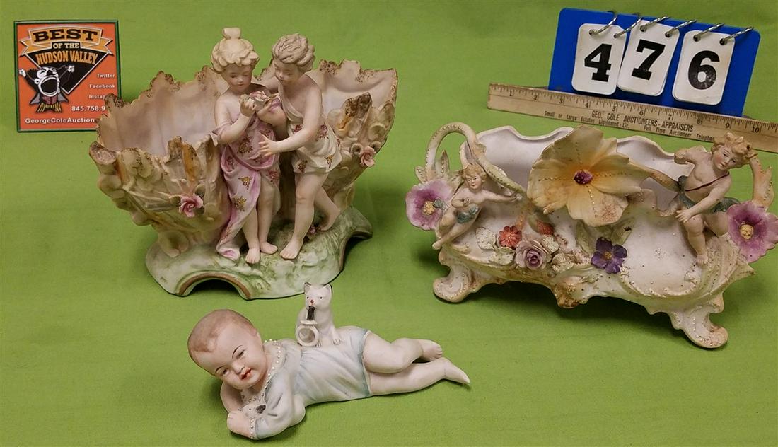 TRAY BISQUE BOWLS + PIANO BABY: TRAY BISQUE BOWLS + PIANO BABY