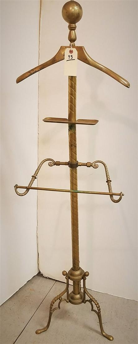 BRASS SILENT BUTLER, 55.5" (1 of 3)