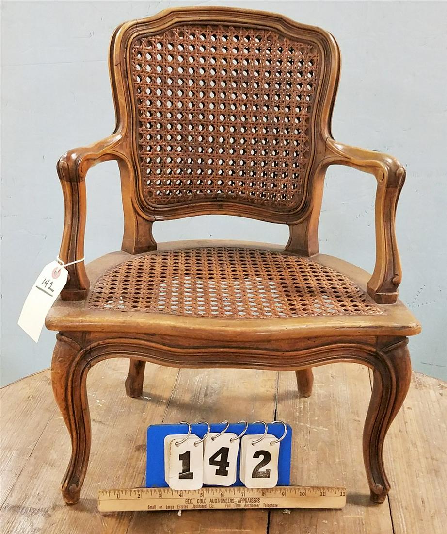 FR. CHILD'S CANE BACK + SEAT CHAIR (1 of 5)