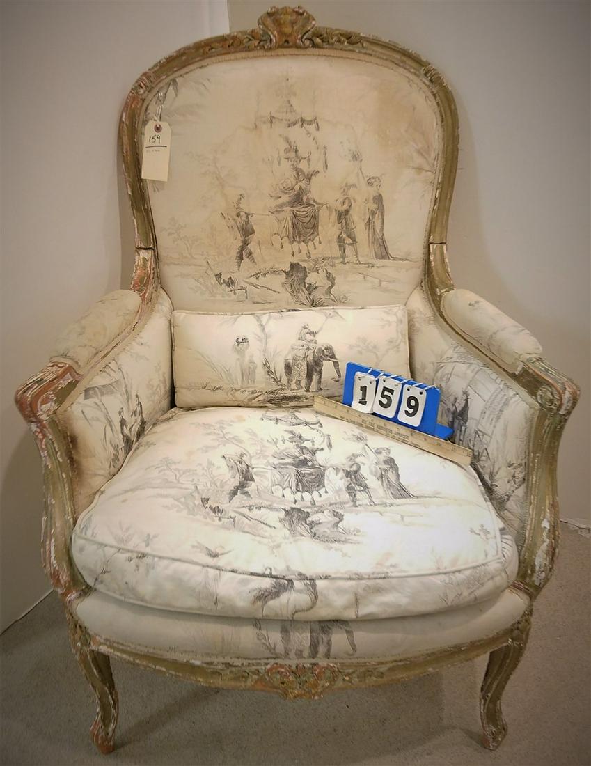 FRENCH c.1900 ARMCHAIR (1 of 2)
