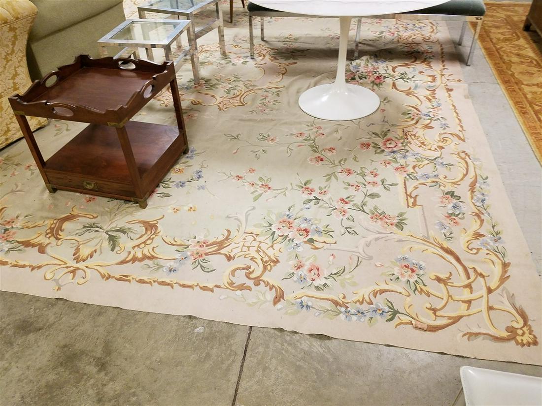 AUBUSSON, 11'11" X 14'11": AUBUSSON, 11'11" X 14'11"
