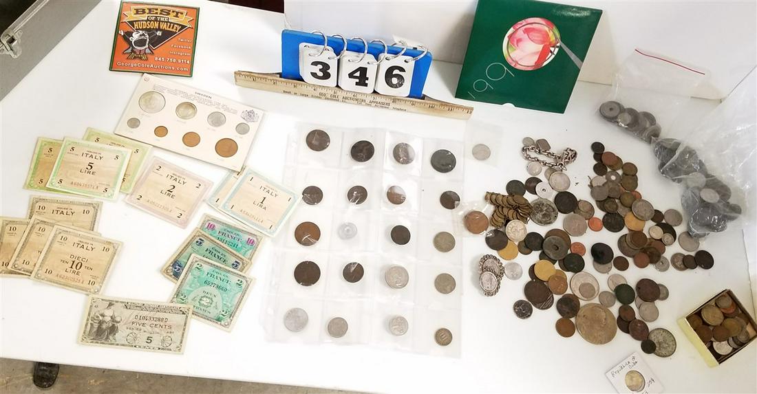 BOX FOREIGN COINS INCL. PEOPLES REPUBLIC OF CHINA 1999 (1 of 6)