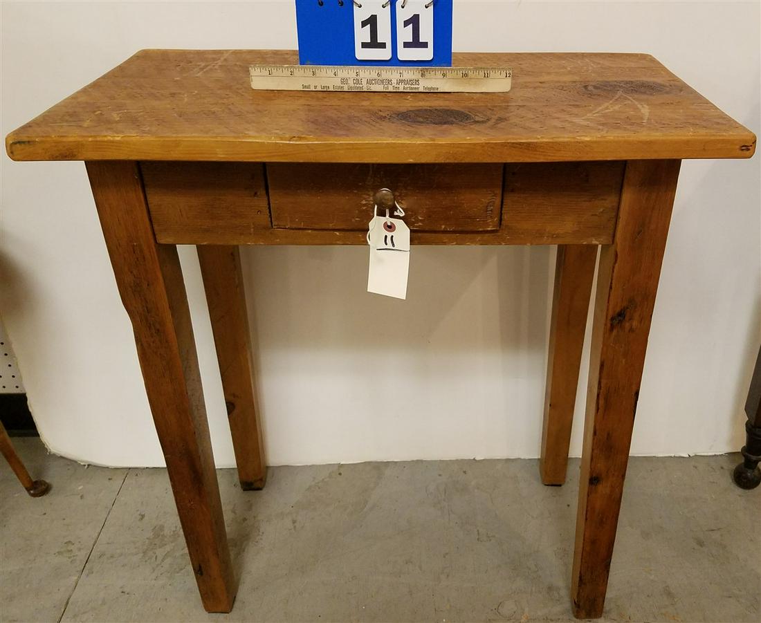 PRIM. PINE 1 DRAWER STAND (1 of 2)