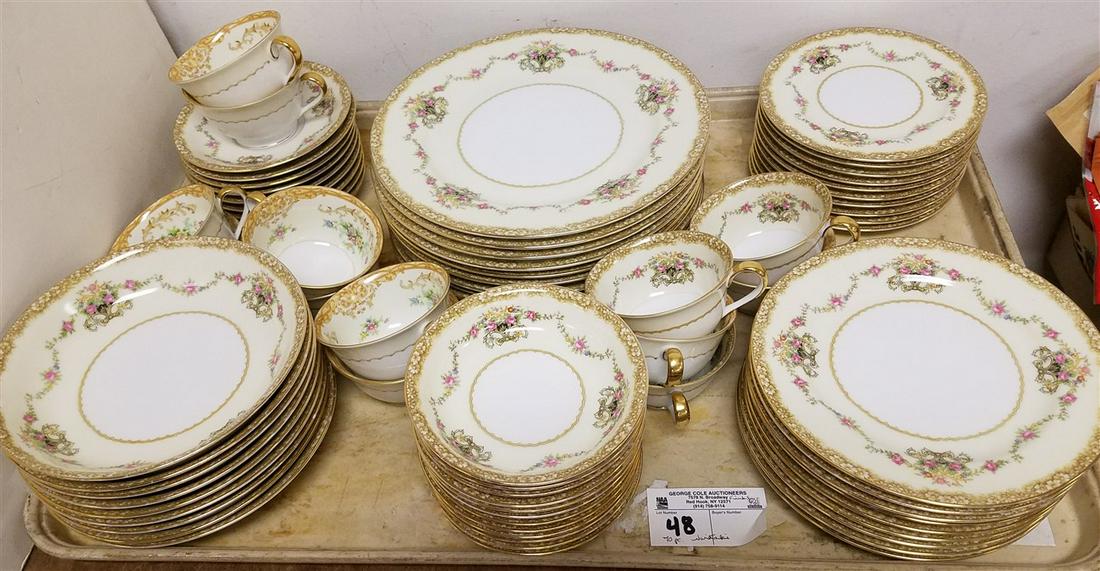 TRAY 70PC. NORITAKE DINNER SERVICE (1 of 3)