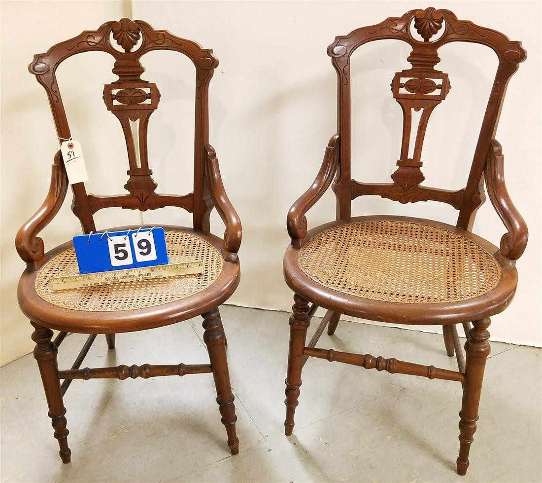 PR. VICT. WALNUT SIDE CHAIRS (1 of 2)