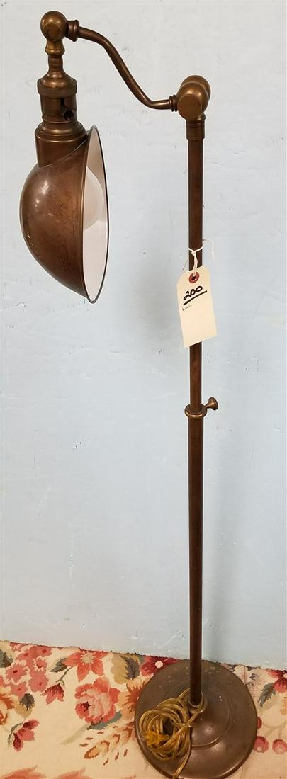BRASS ADJUSTABLE FLOOR LAMP (1 of 3)