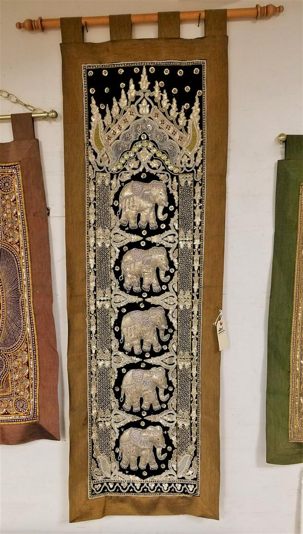 PR. INDO EMBROIDERED PANELS, 59"H X 20"W (1 of 6)