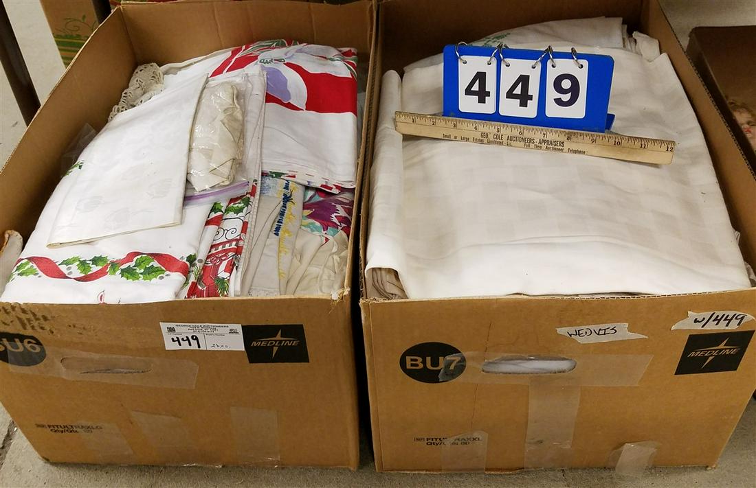 2 BXS LINENS: 2 BXS LINENS