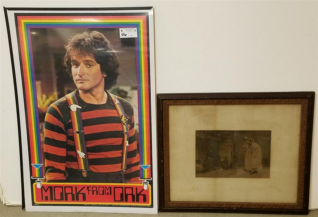 ROBIN WILLIAMS MORK POSTER + PRINT (1 of 2)