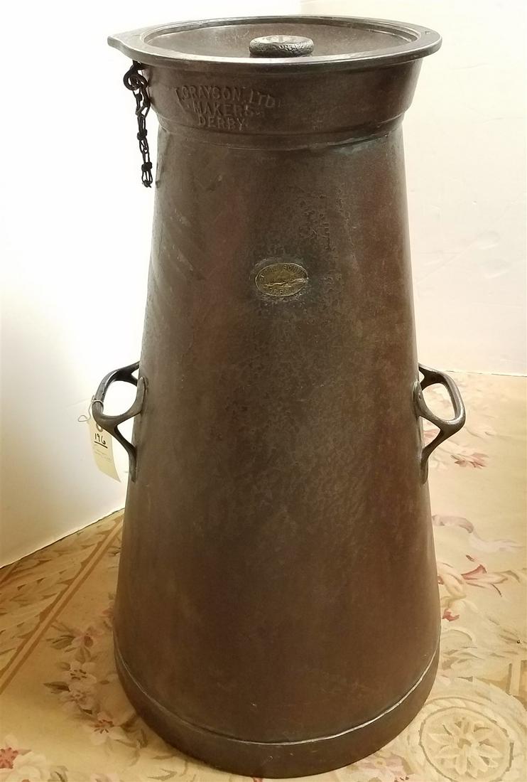 19th c. GRAYSON, DERBY MILK CAN (1 of 9)