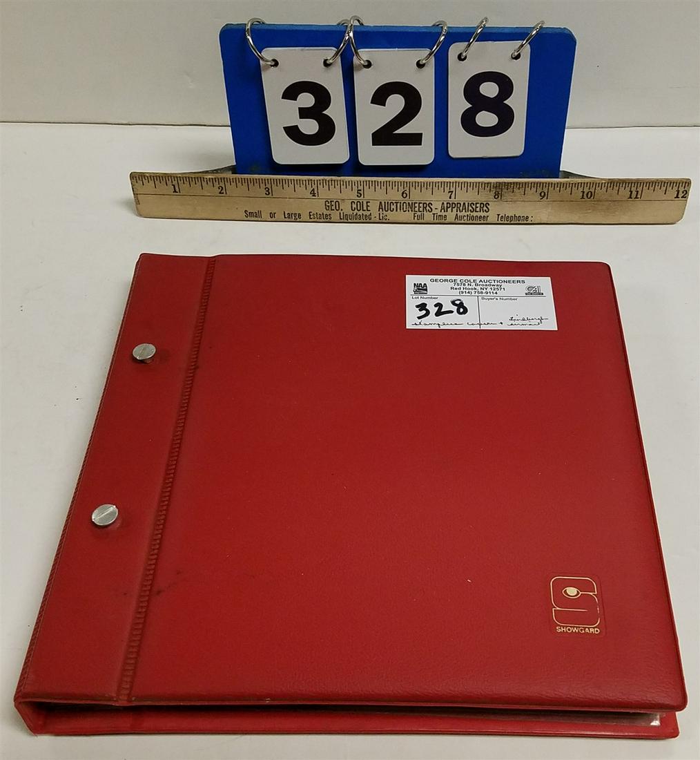 ALBUM STAMPLESS COVERS + LINDBERG AIRMAIL (1 of 13)