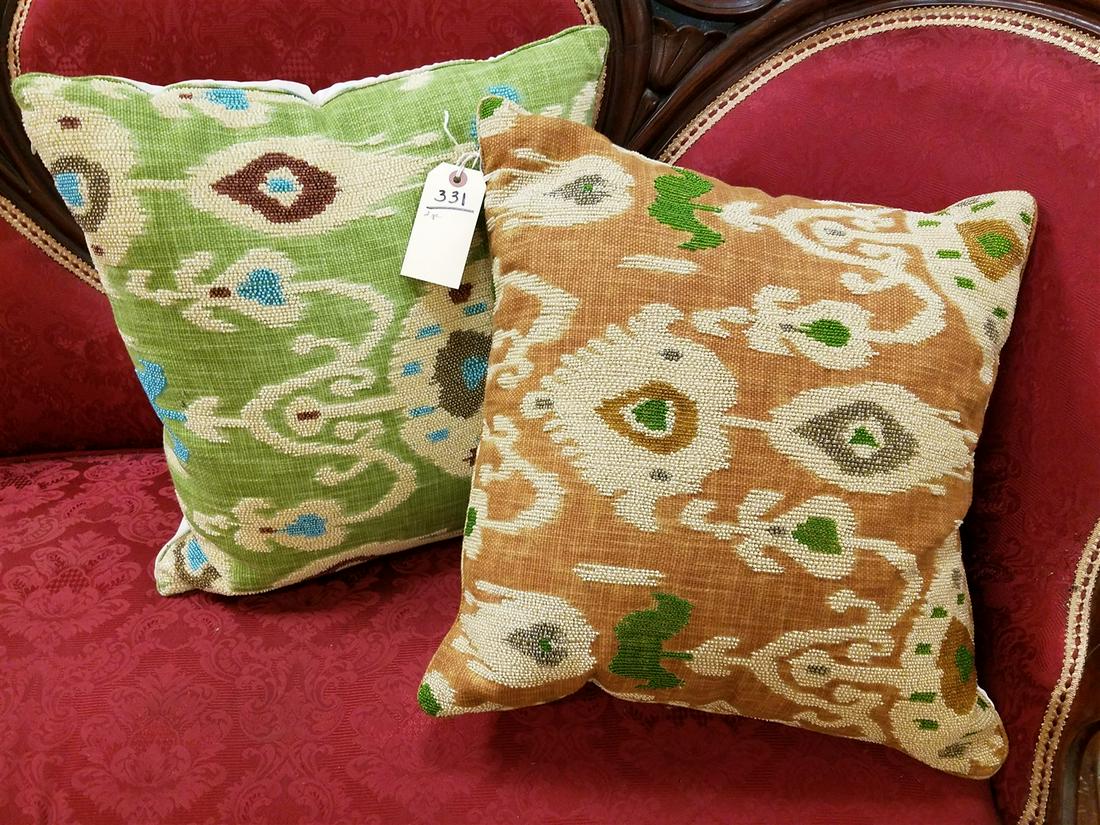 2 BEADED PILLOWS (1 of 3)
