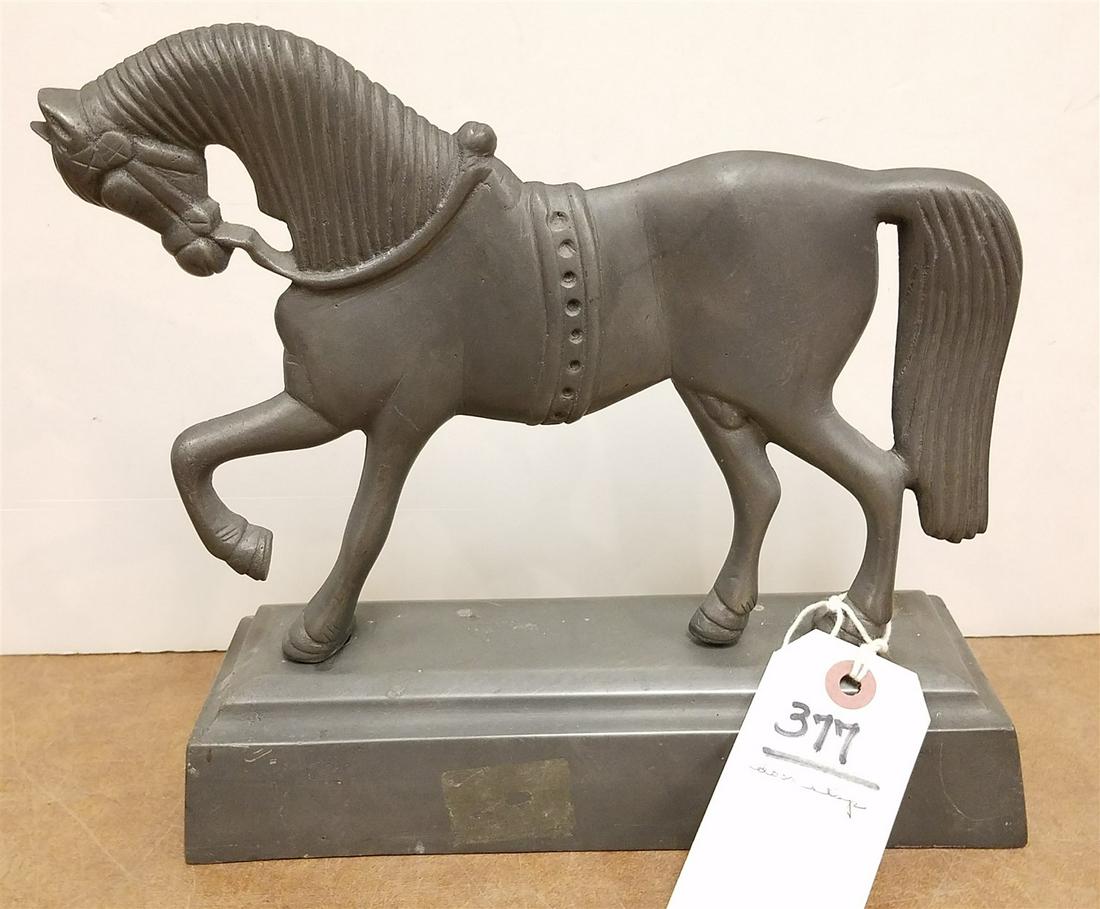 HORSE DOOR STOP, 9"H X 10"L: HORSE DOOR STOP, 9"H X 10"L