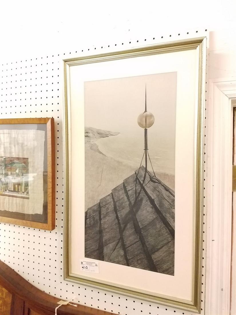 PR. FRAMED WYETH PRINTS, 23.5" X 12" (1 of 4)