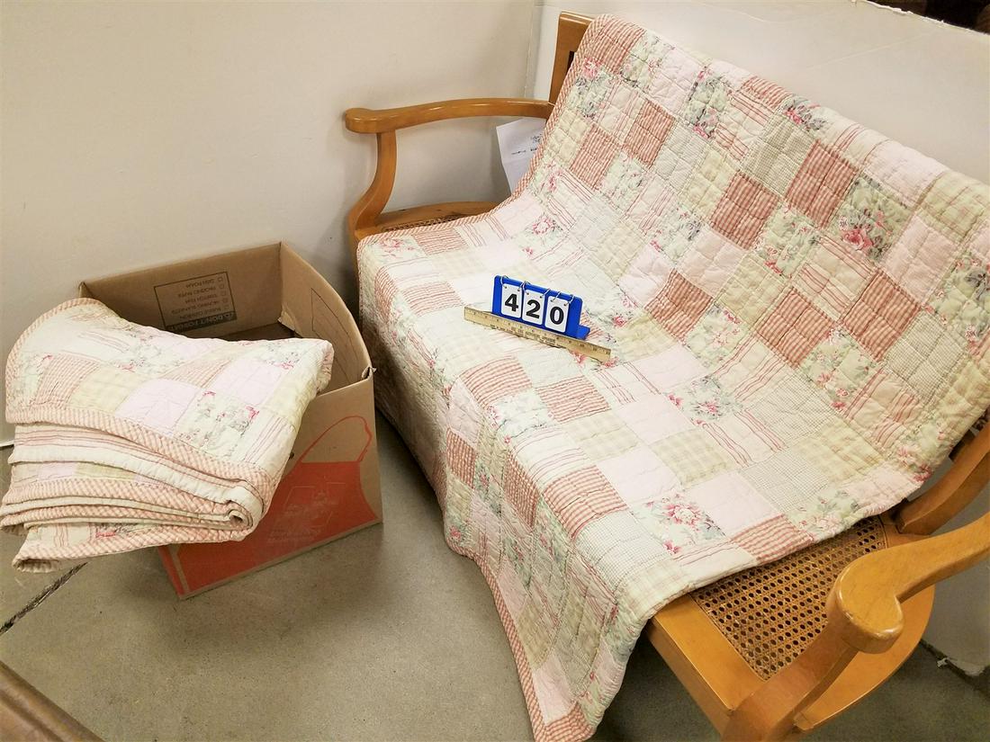BX 2 NAUTICA QUILTS + 2 PILLOW SHAMS: BX 2 NAUTICA QUILTS + 2 PILLOW SHAMS