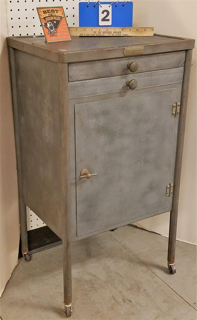 INDUSTRIAL STEEL CABINET, 33.75"H X 19"W X 15"D (1 of 4)