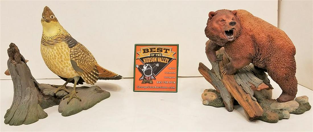 TRAY 2 DANBURY MINT FIGURINES-HEAVYWEIGHT CHAMP BY NICK: TRAY 2 DANBURY MINT FIGURINES-HEAVYWEIGHT CHAMP BY NICK BIBLEY + ON THE ALERT BY TOM DURAN