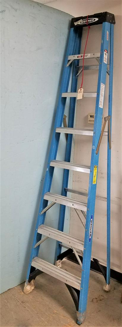 WERNER 8' STEP LADDER (1 of 3)