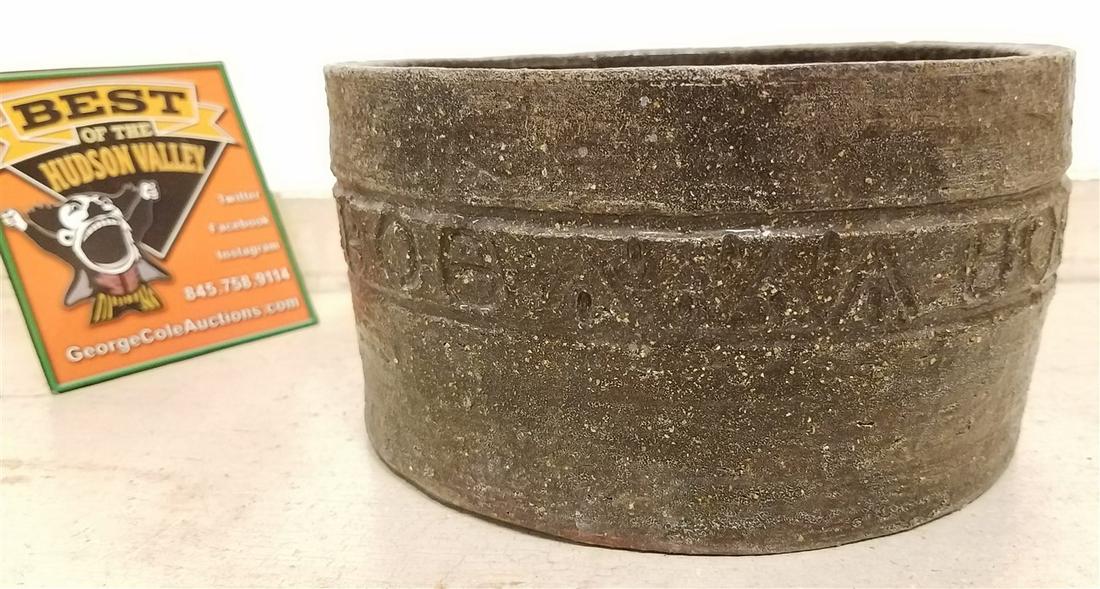 POTTERY BOWL "BOB" SGND. BEA BINGER (1 of 4)