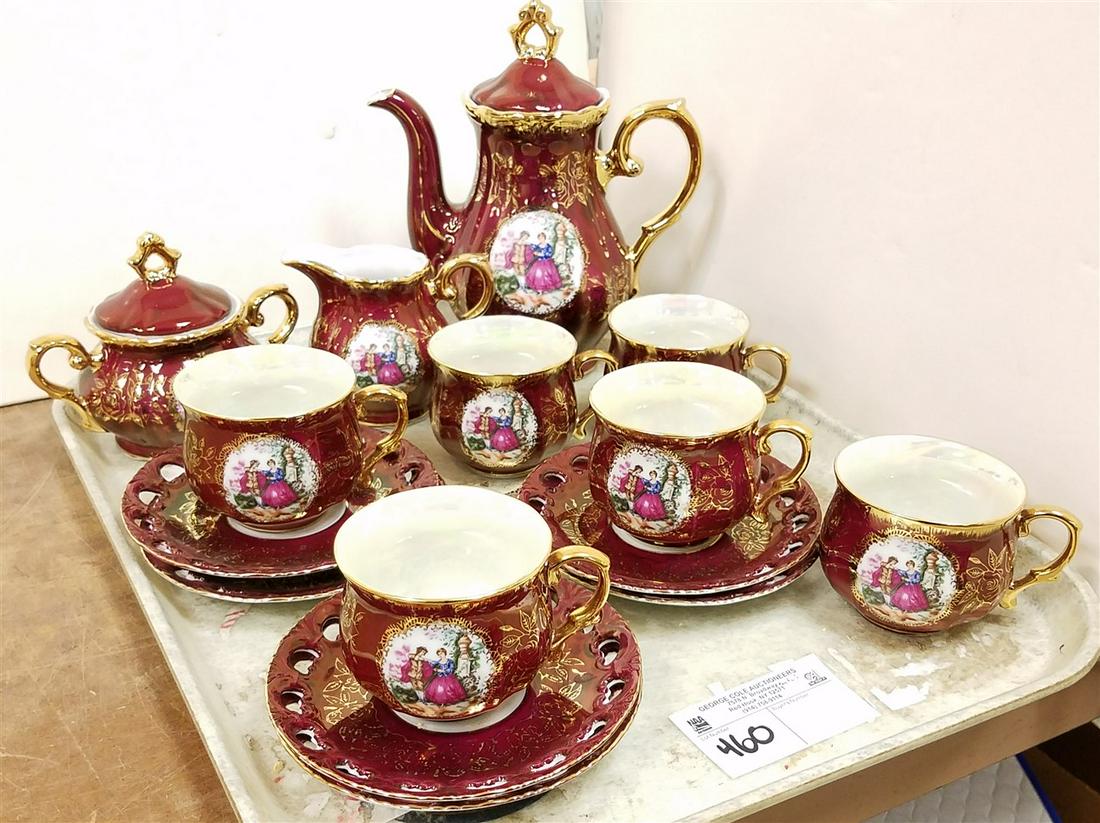 TRAY ROYAL CHINA, 15PC. TEA SET (1 of 1)