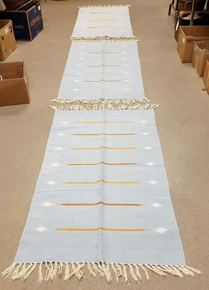 BX 3 KILIM CARPETS, 27.5" X 50" (1 of 5)