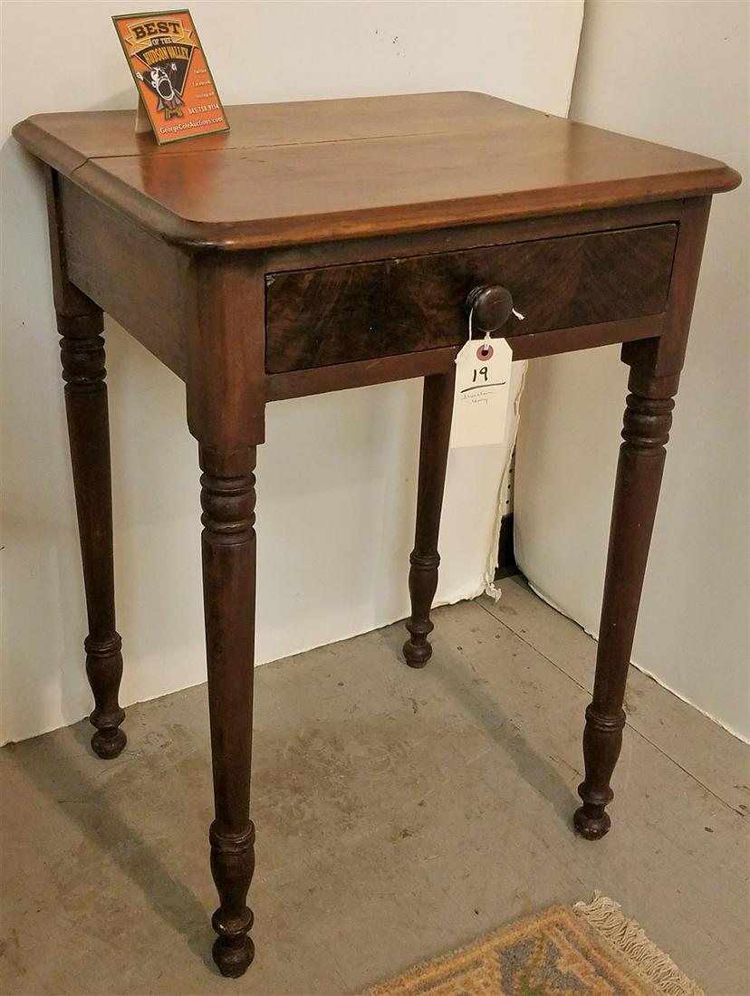 SHERATON CHERRY 1 DRAWER STAND (1 of 3)