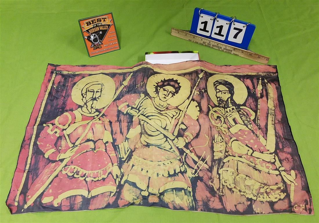 CAROLINA HERRERA SILK SCARF, 17" X 27" (1 of 1)